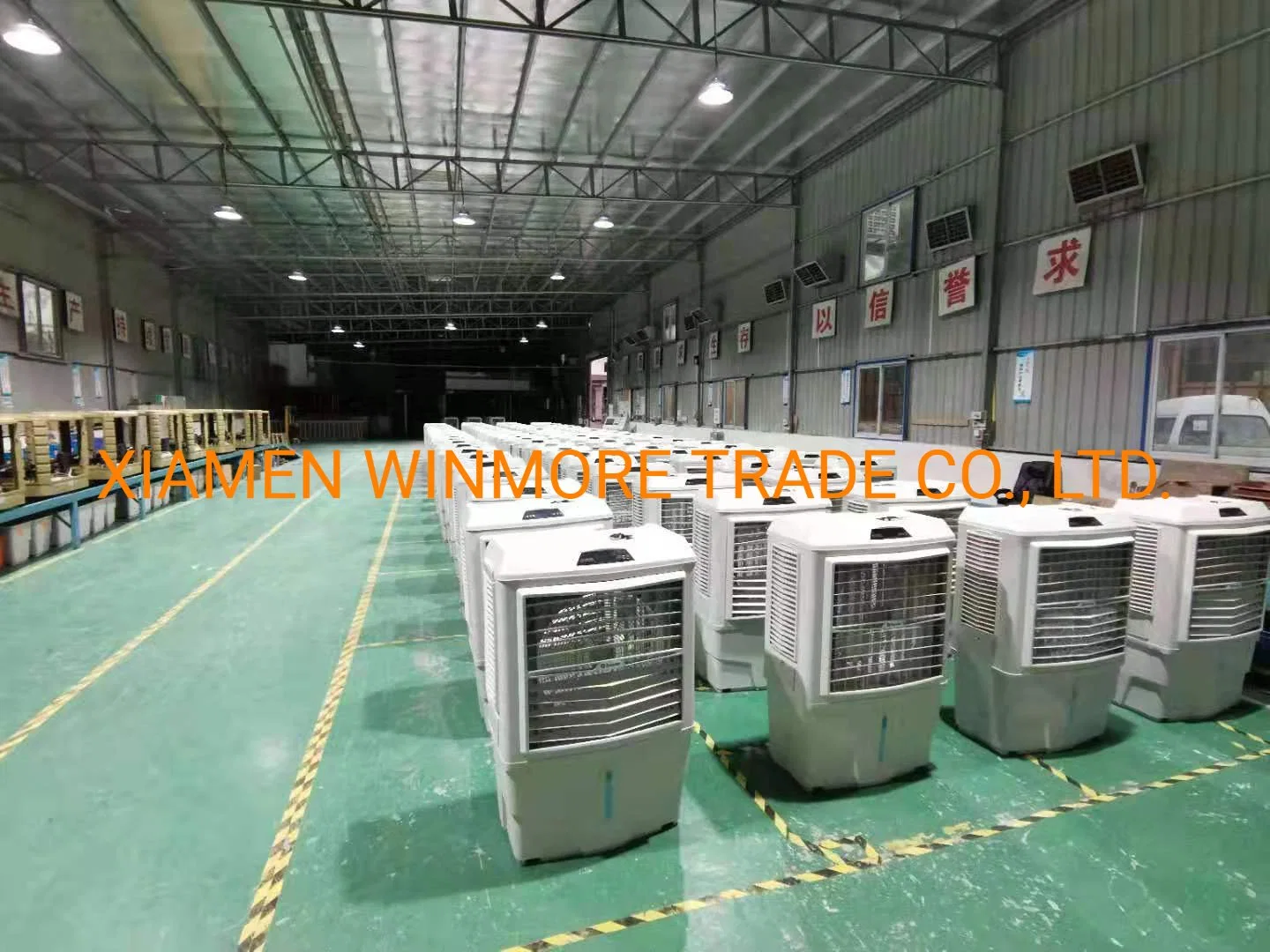 Eco-Friendly Water Air Cooler Movable Evaporative Air Conditioner