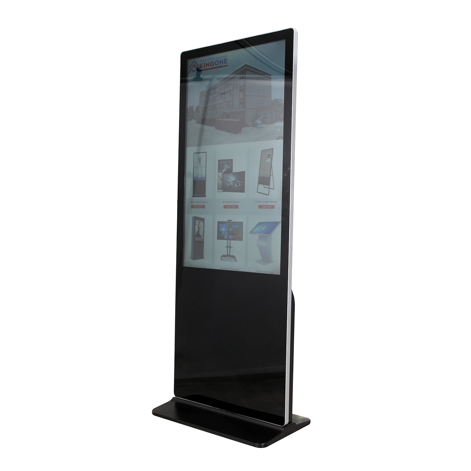 Digital Signage Software Indoor Standing LCD Advertising Display