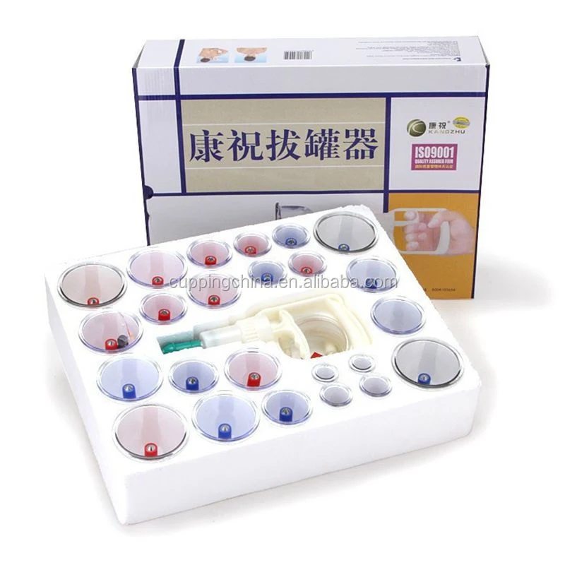 Kangzhu Magnetic 24 Cup Vacuum Cupping Rehabilitation Therapy Equipment Products