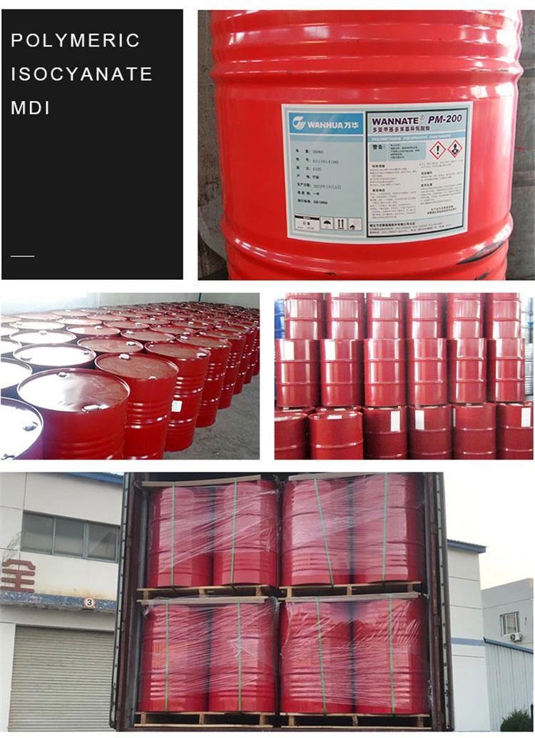 Dark Brown Manufacturing Polyurethane Adhesive Polymethylene Polyphenyl Polyisocyanate CAS 9016-87-9