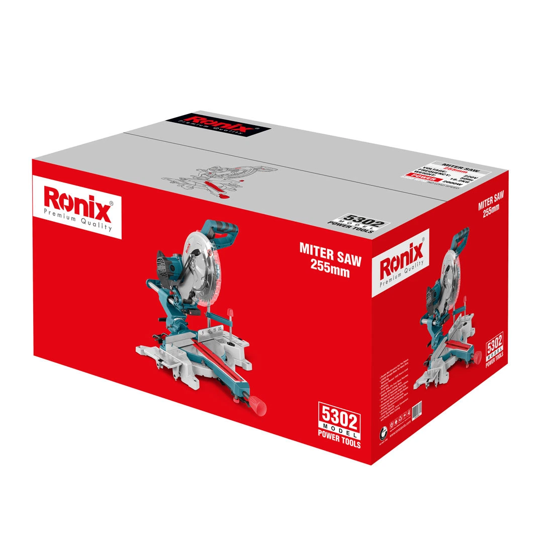 Ronix 5302 Elektrische Stichsäge Elektrowerkzeuge Verkauf Elektrische Säge für Schneiden Holz Haushalt Kettensäge Schiebe Mitre Säge
