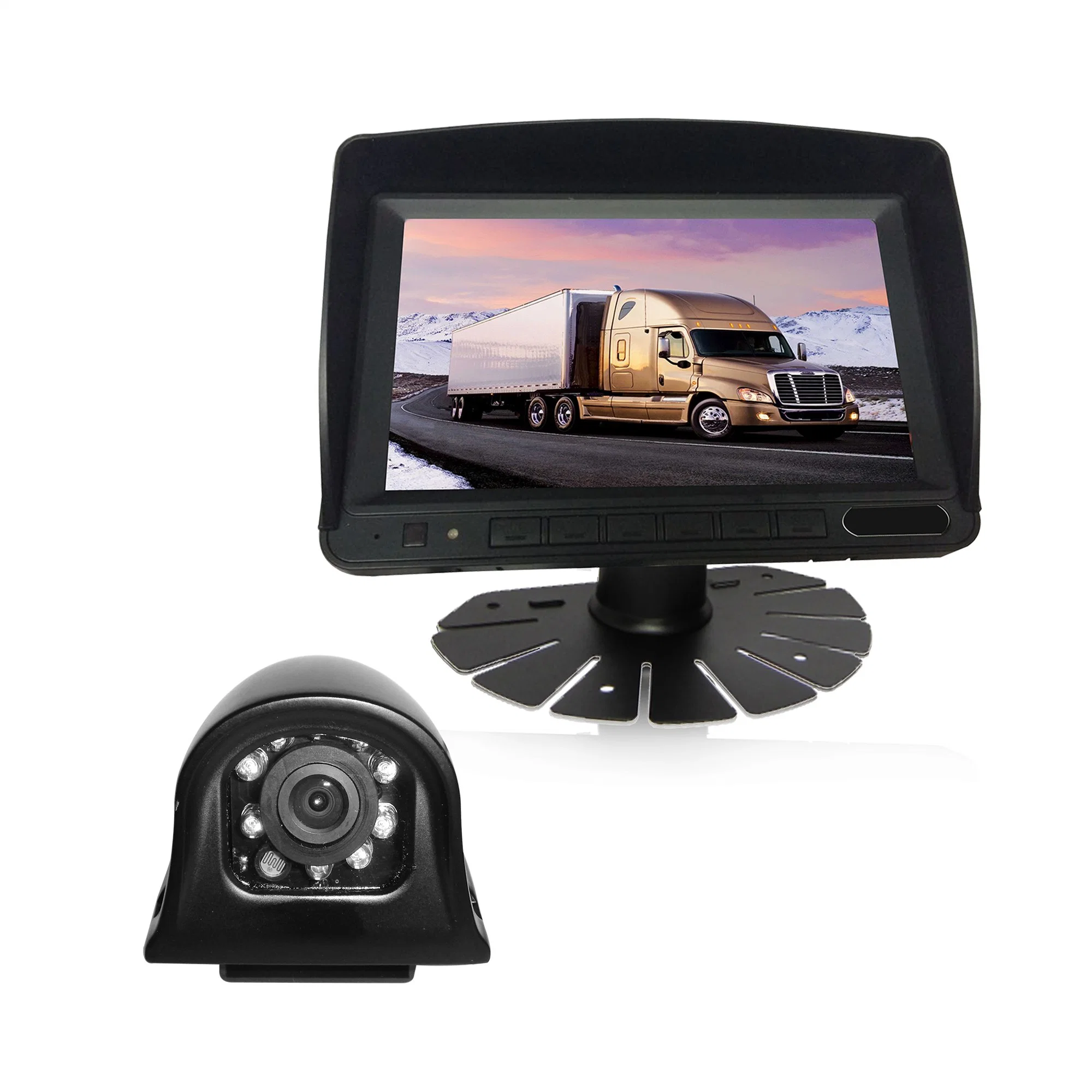 7 Inch Monitor with Digital Rear View Parking Reverse Backup Reversing Camera