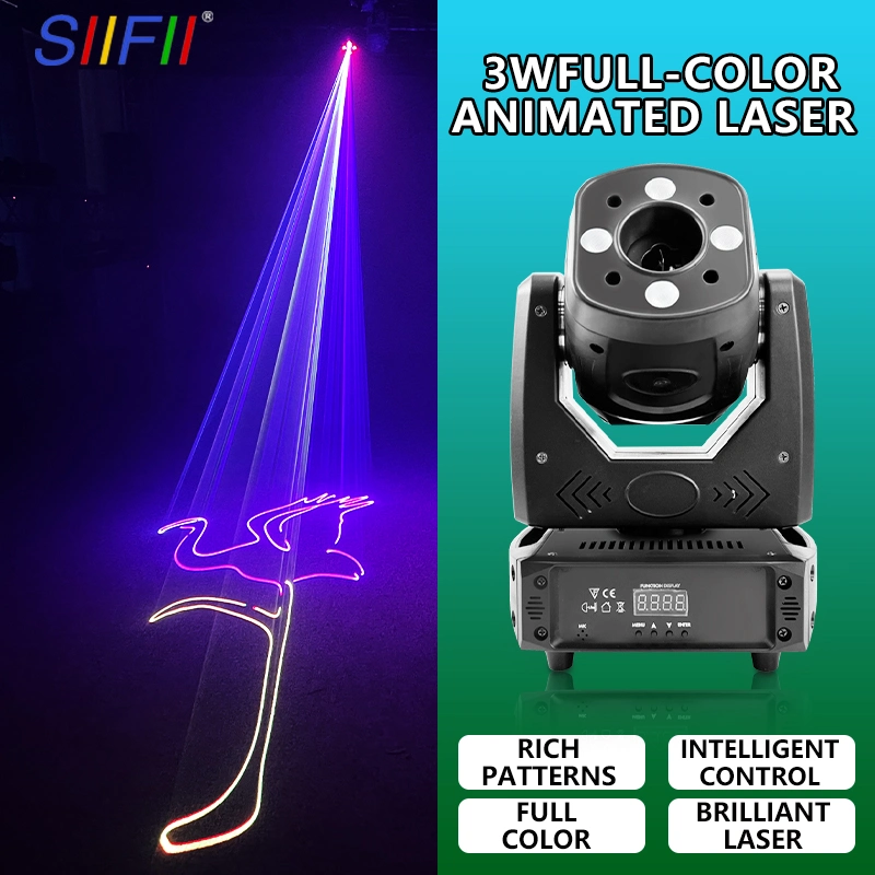 New Stage Light Moving Heads LED Beam Spot Wash Moving Head Animation Laser for Concert Big Event