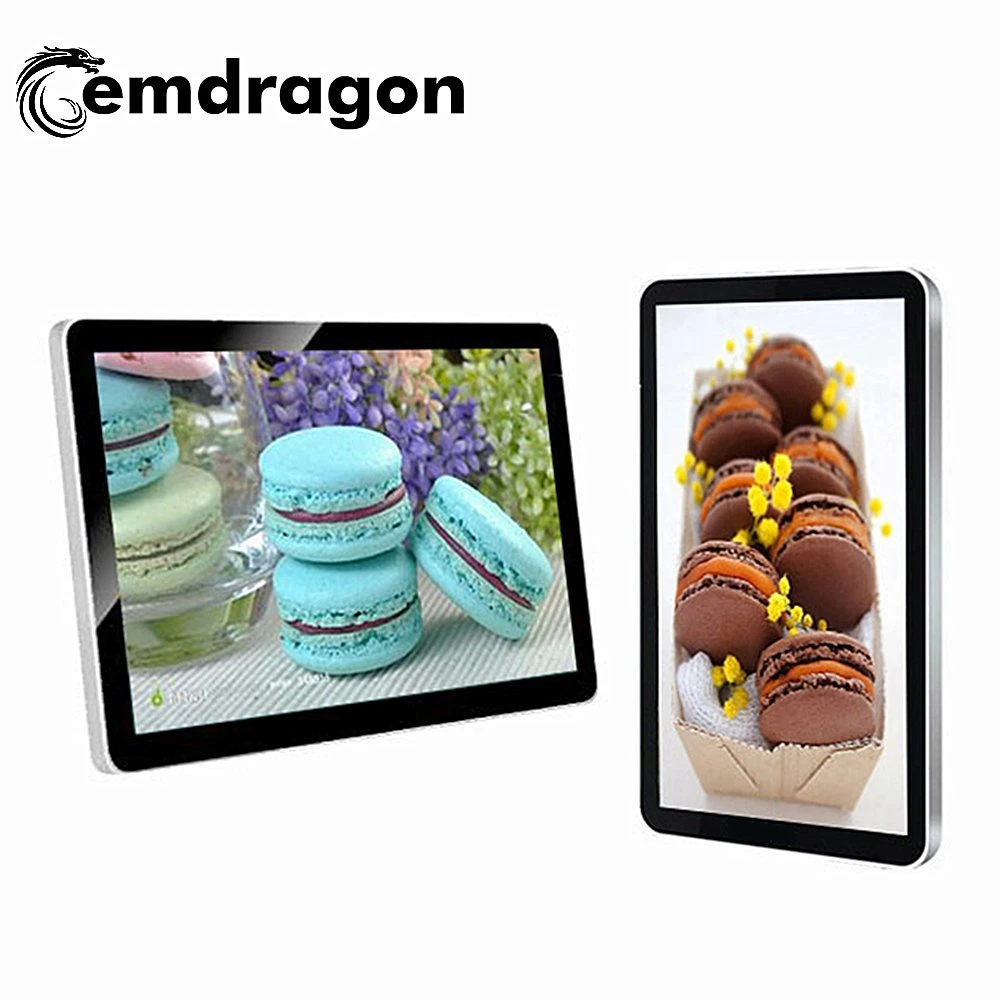 32 Inch (other size optional) Wall Mount Stand LCD Wireless Bus Monitor LED Digital Signage Video Wall Screen Telecom Ad Player