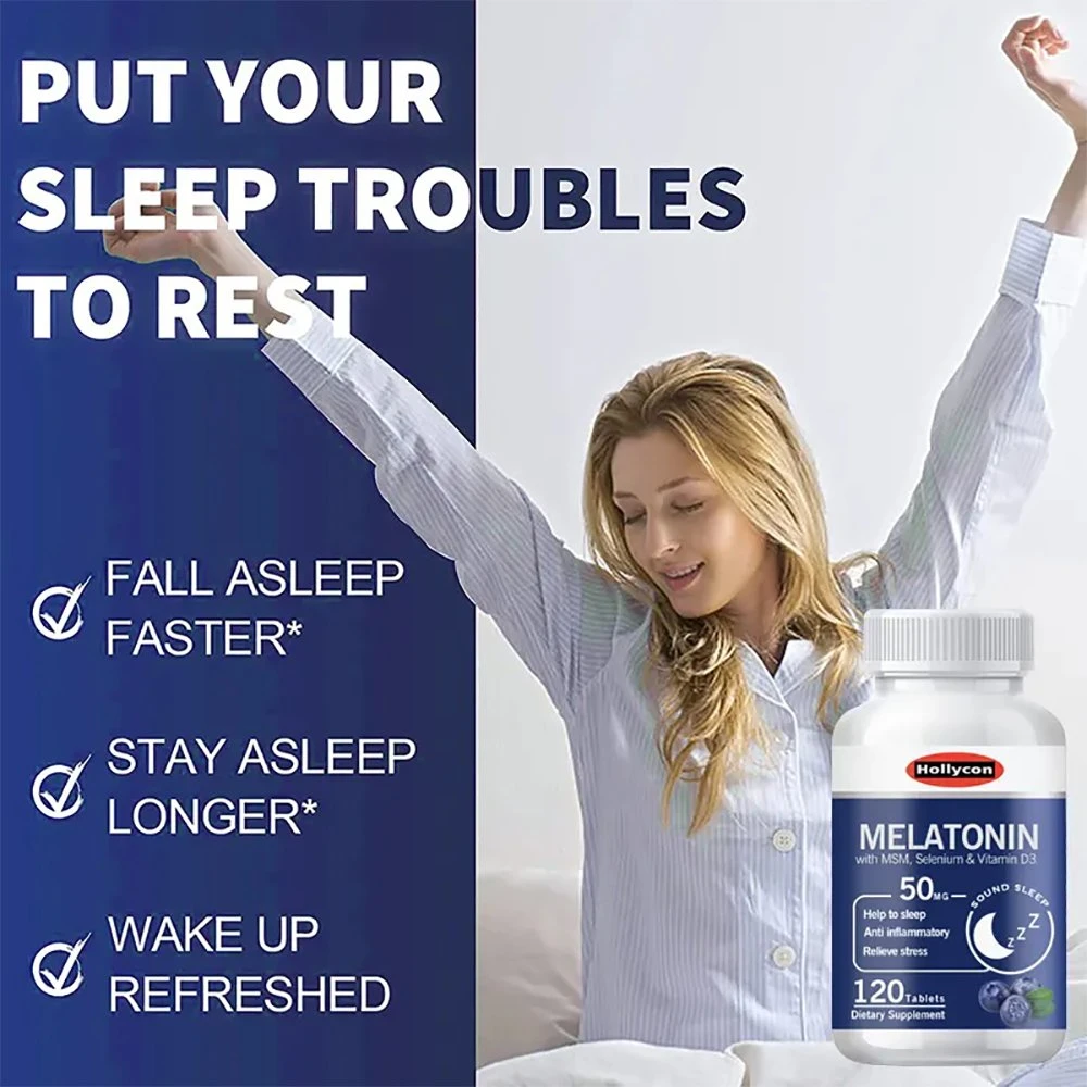 OEM/ODM Good Sleep Relax and Relieve Stress Health Food Tablet Pills