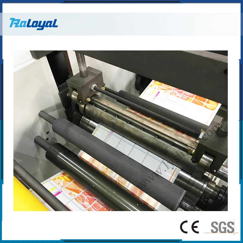 Blank Adhesive Labels Slitting and Rotary Die Cutting Machine