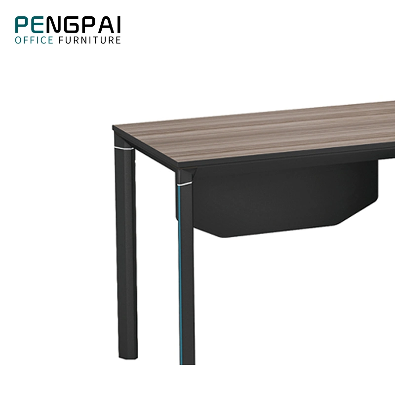 Fournisseur de Foshan Bureau à panneau à siège unique Petite table d'ordinateur pour le personnel