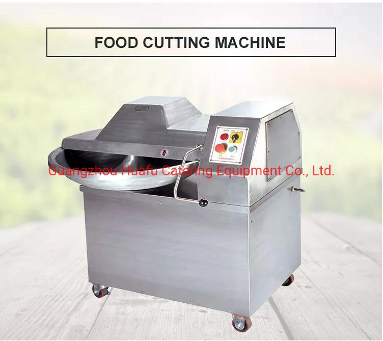 QS650 Big Capacity Food Cut up Machine Food Chopping Machine Meat Bowl Cutter Machine Sausage Ham Meat Bowl Cutter Machine