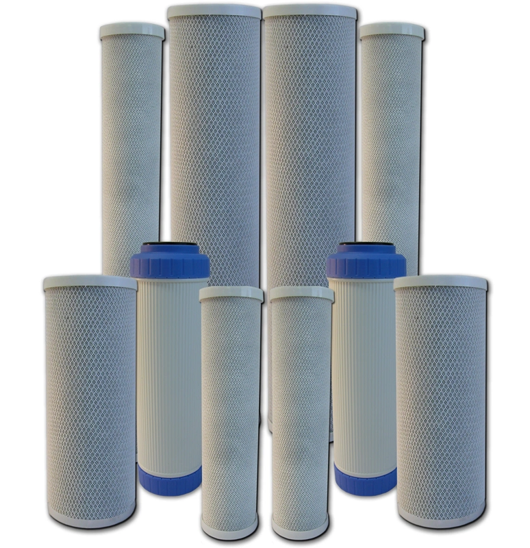 PP GAC RO Under Sink Reverse Osmosis Granular Activated Carbon Water Filter Cartridge