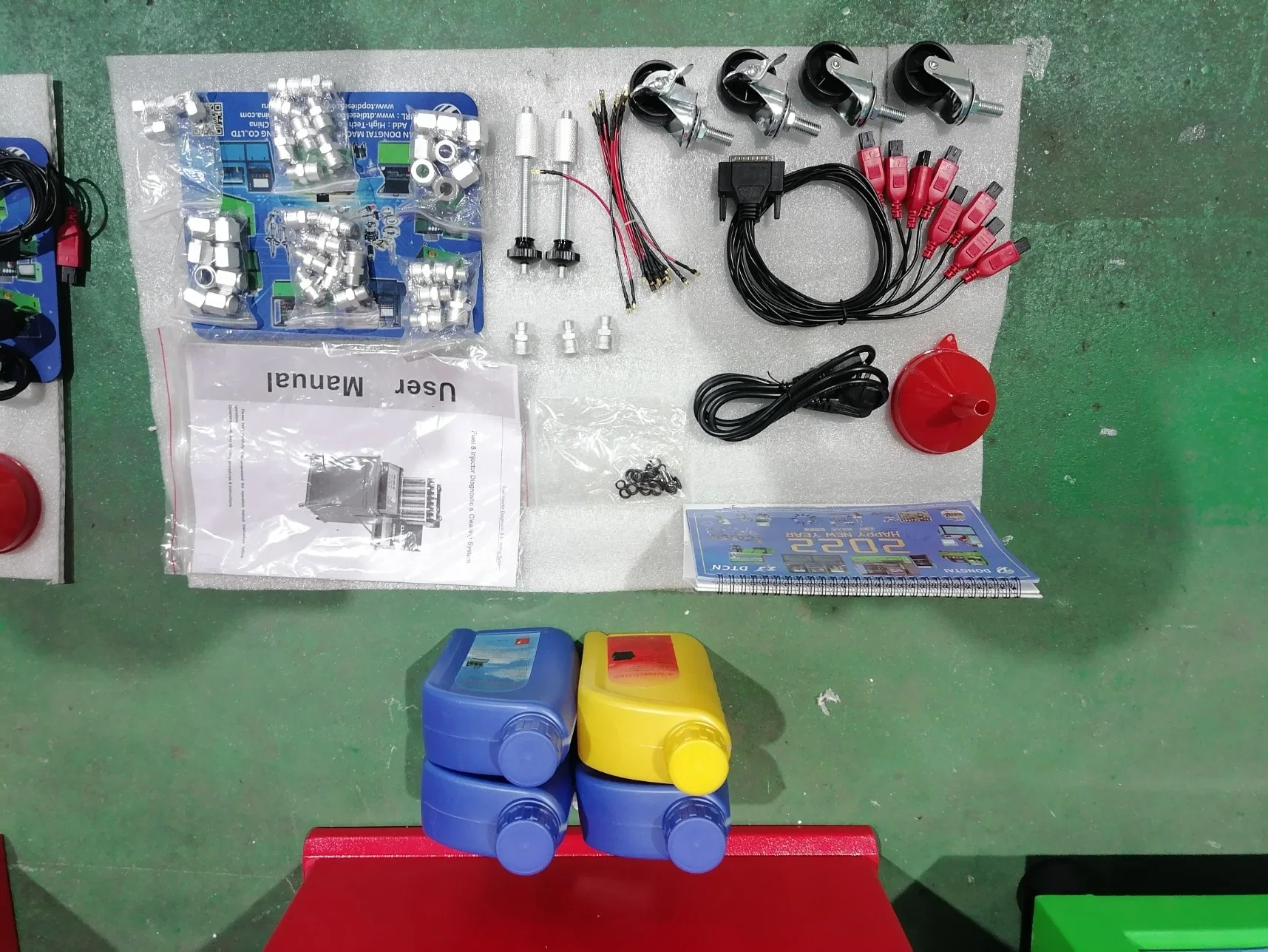 Dtq200-8h Petrol Injector Tester and Cleaner