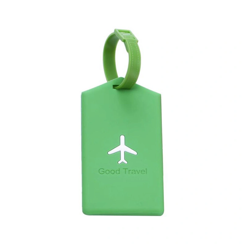 Avião de PVC Mala Sala Tags Cartão de Identificação da Etiqueta de mala de viagem Wyz espesso11966