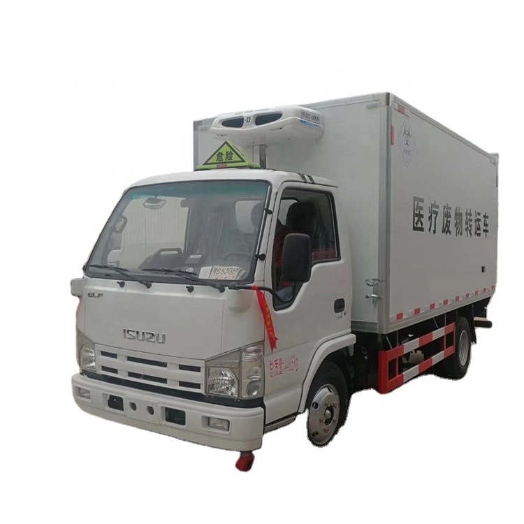 I-Suzu Hospital Clinical Waste Disposal Van Truck Medical Refuse Transfer Vehicle