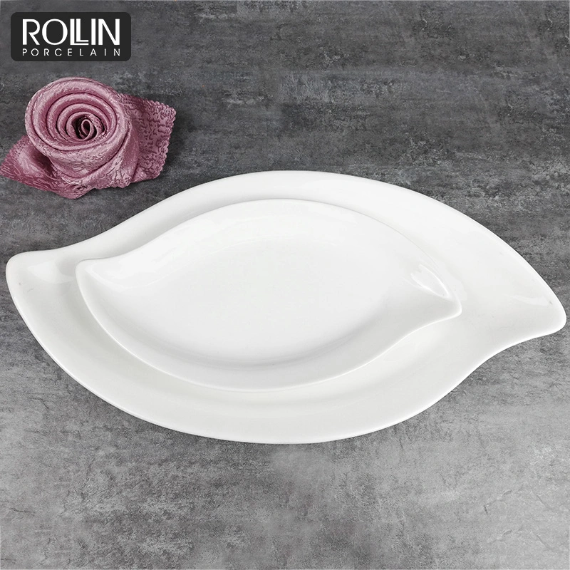 Ceramic Bulk White Dinner Plate Porcelain White Dinner Plates for Wholesale/Supplier