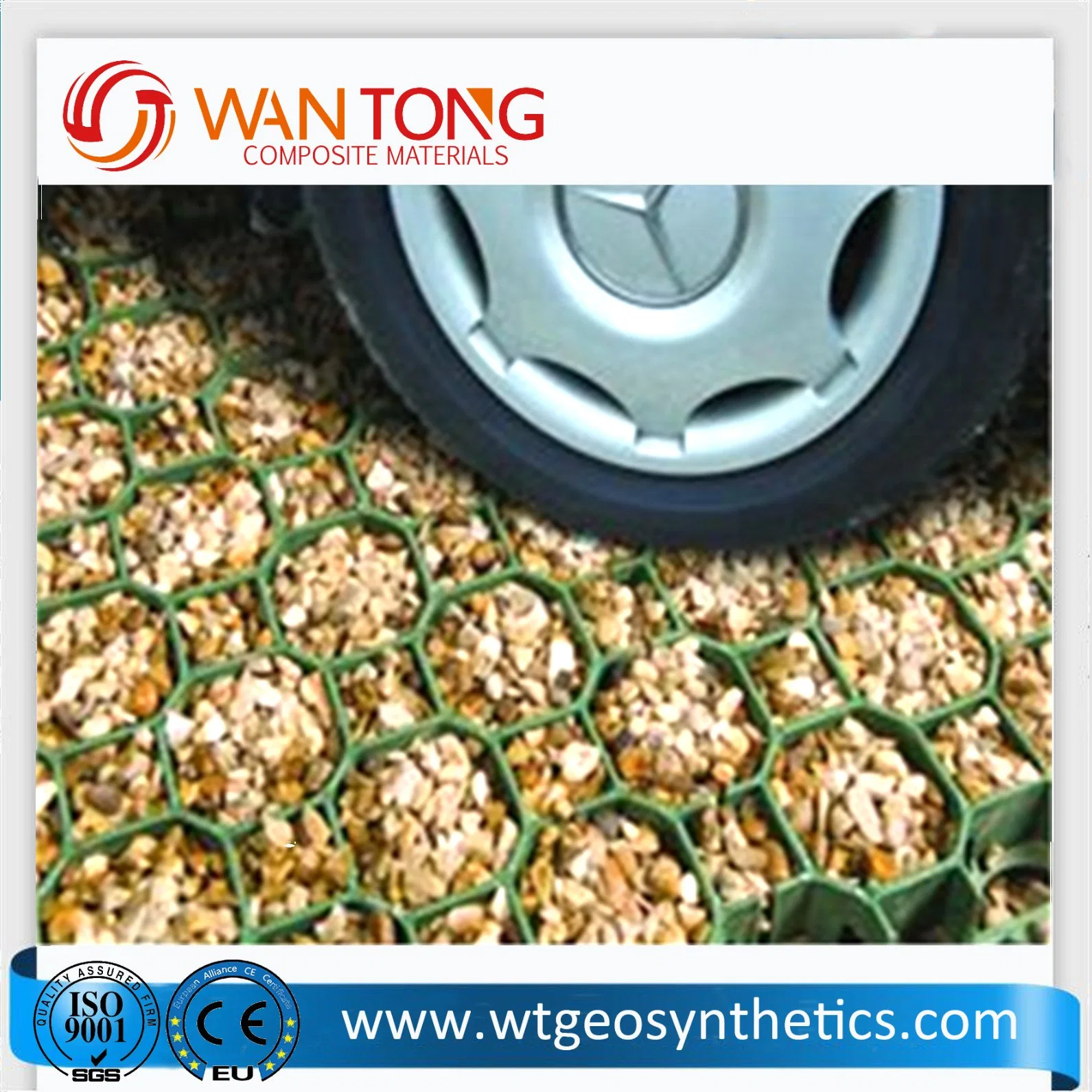 700GSM/Road Slop Construction/Soft Clay Ground Reinforcement Geonet