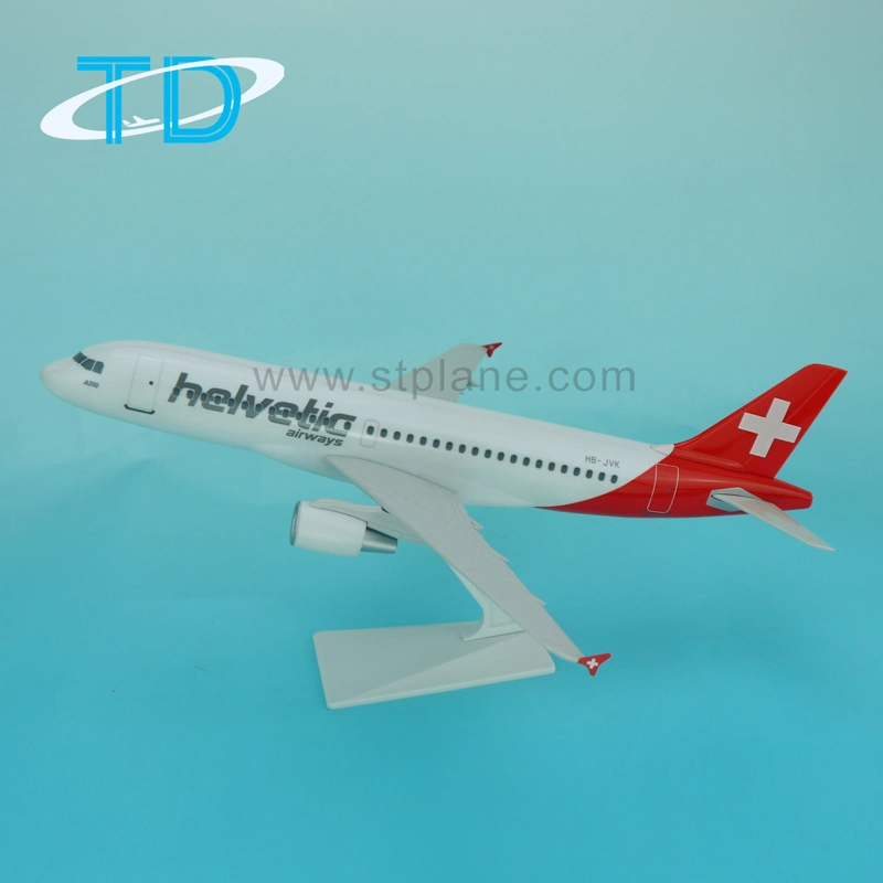 A319 Airfrance 1/100 33.8cm Helvetic Scale Air Plane Model