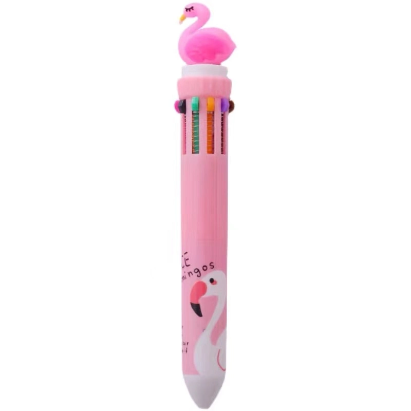 Customized Student Stationery Cartoon Pen Doll Toys Cartoon Character Plastic Kids Toy