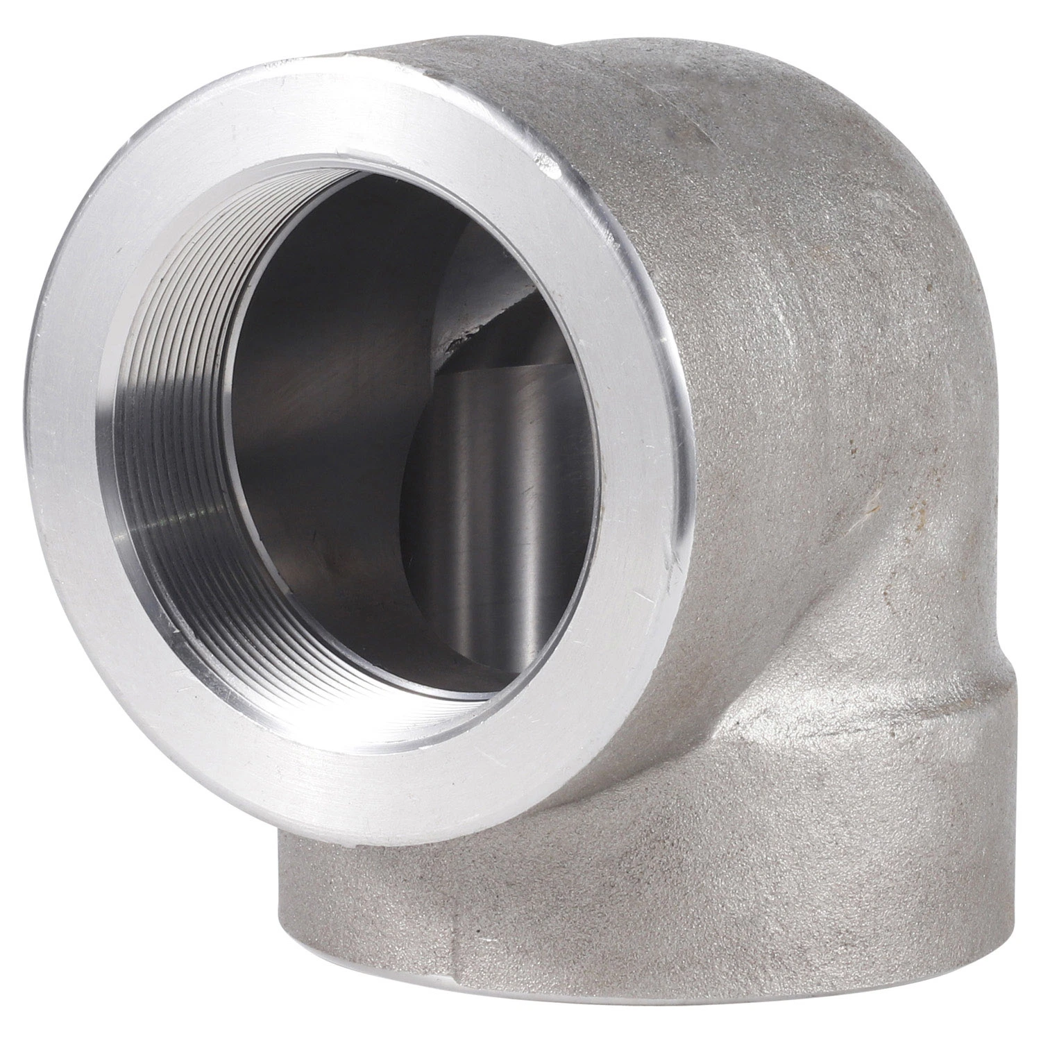 ASME B16.11 2" 90 Degree Elbow Schl -40 (NPT FEMALE) Wp 2000 Psig DN50 A105 Carbon Steel Elbow