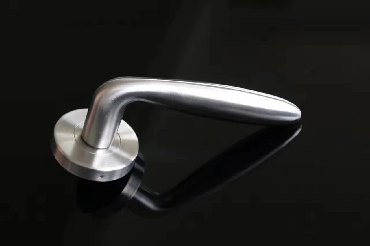 High quality/High cost performance #304 Stainless Steel Wooden Door Handle/Lever Handle (SH76-SY02-SS)