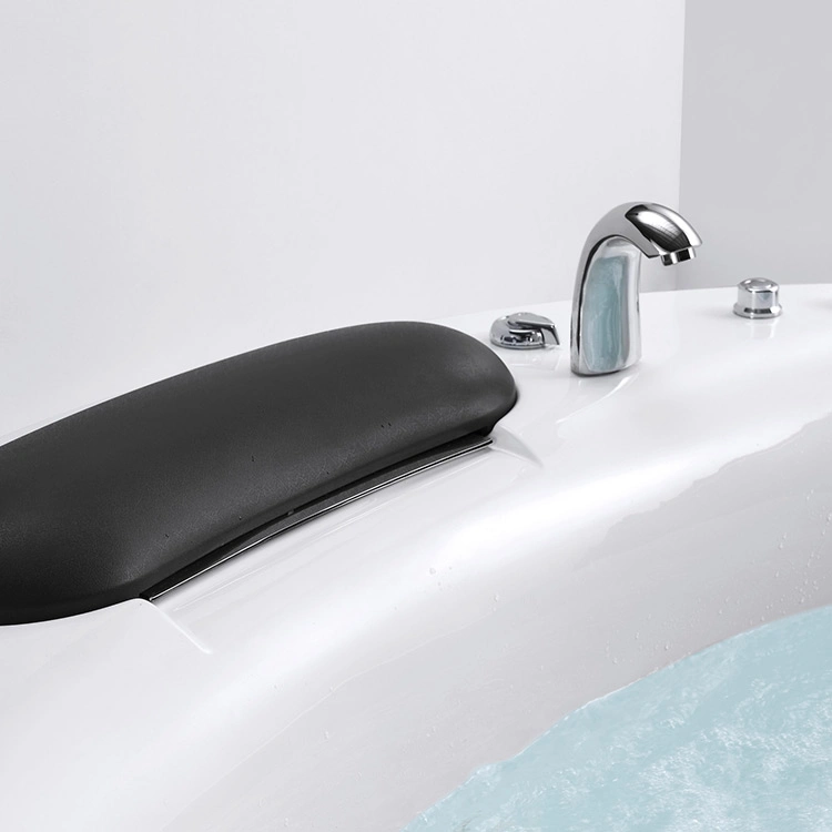 Capteur d'eau à commande tactile massage Décoration Waterfall 4-côtés tablier Jacuzi Baignoire