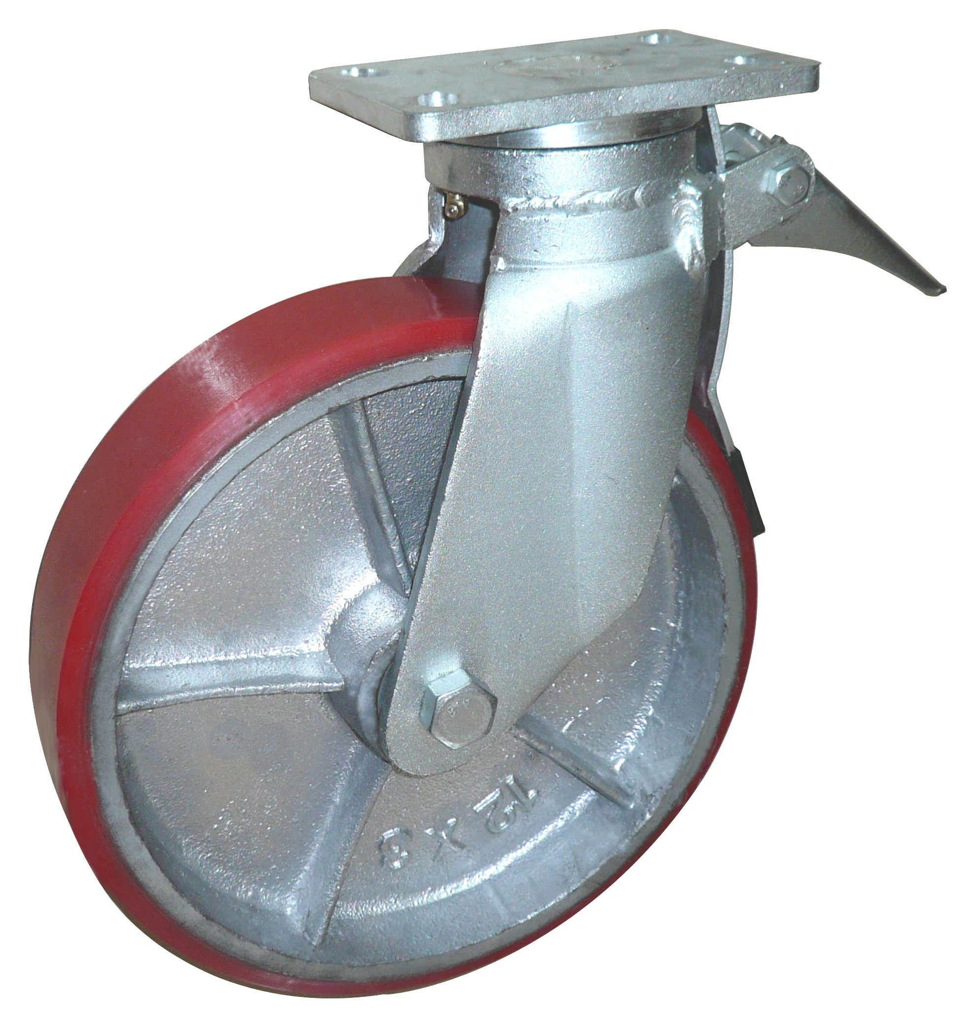 Adjustable 10 Inch Extra Heavy Duty Industrial Scaffold Caster Wheel
