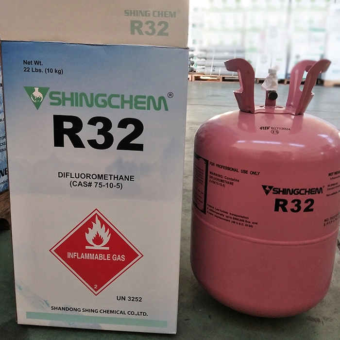 China Difluoromethane fábrica de gas refrigerante R32