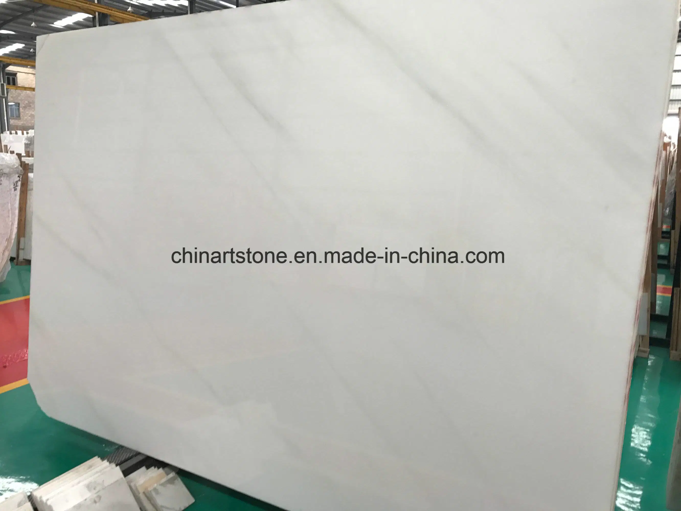 Chinese White Onxy Marble Slab for Wall Tiles