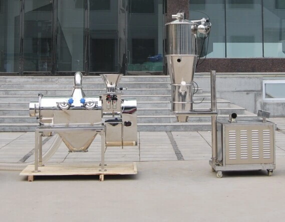 Industrial Vibrating Screen Flour Sieve Centrifugal Airflow Sieving Vibration Sifter Machine