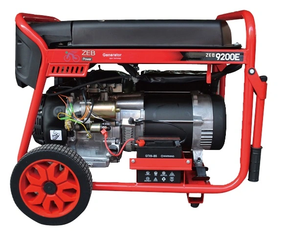 5.5kw Open Type Three Phase Portable Tri Fuel Gasoline/Natural Gas/LPG Generators Zgeb6500-3