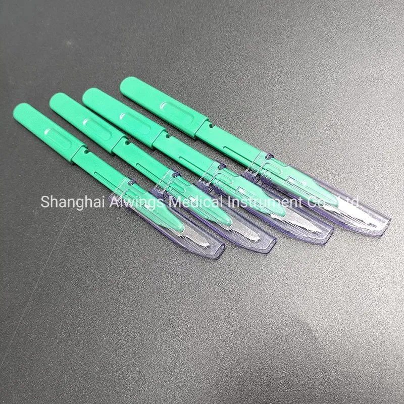 Dental Instrument Dental Disposable Sterile Scalpels Safety Type