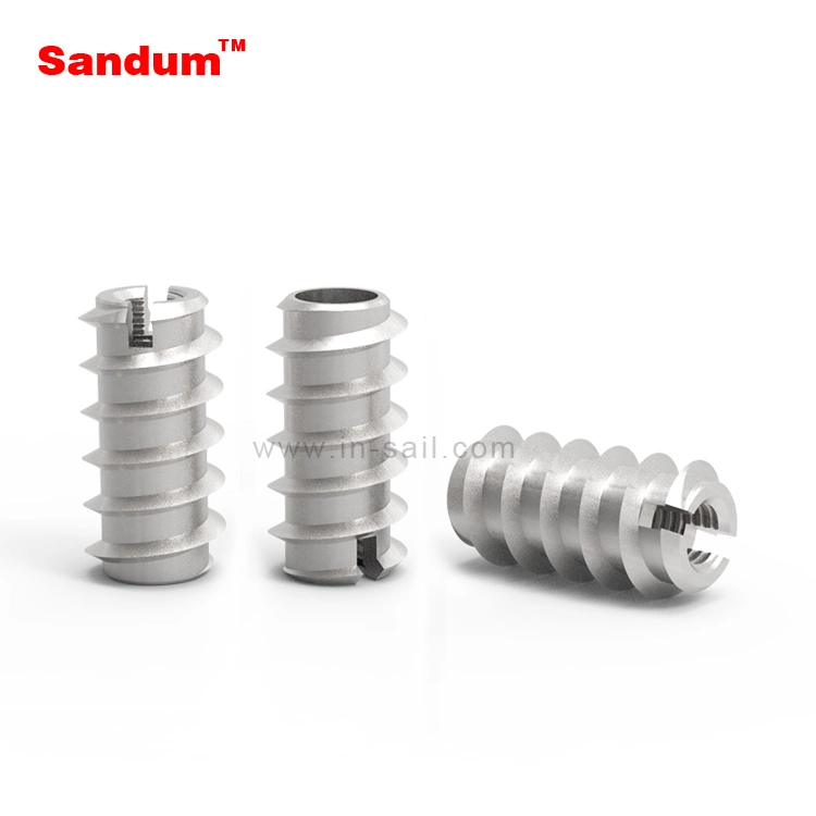 Self-Tapping Screw Sleeve, 308h Standard Parts, Hooded 3-Hole Internal and External Teeth Hardware Wholesale/Supplier Processing