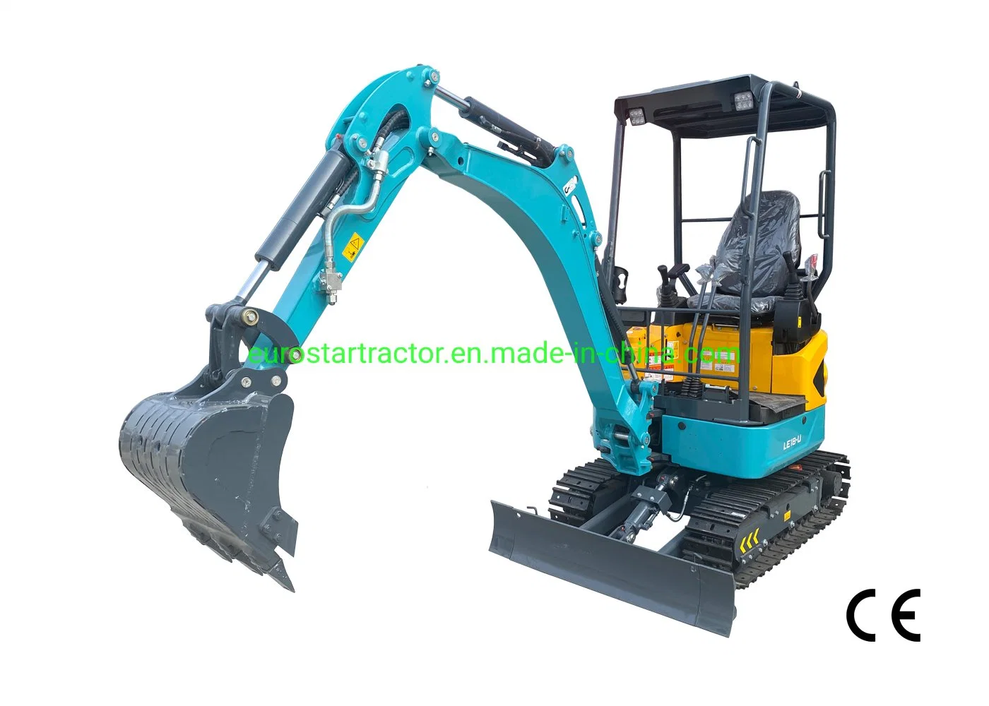 CE Ex1800K/Y Excavator Backhoe Loader Slippage Mini Small Hydraulic Crawler Wheel Engineering Farm Deisel Land Excavator for Construction Euro V Engine