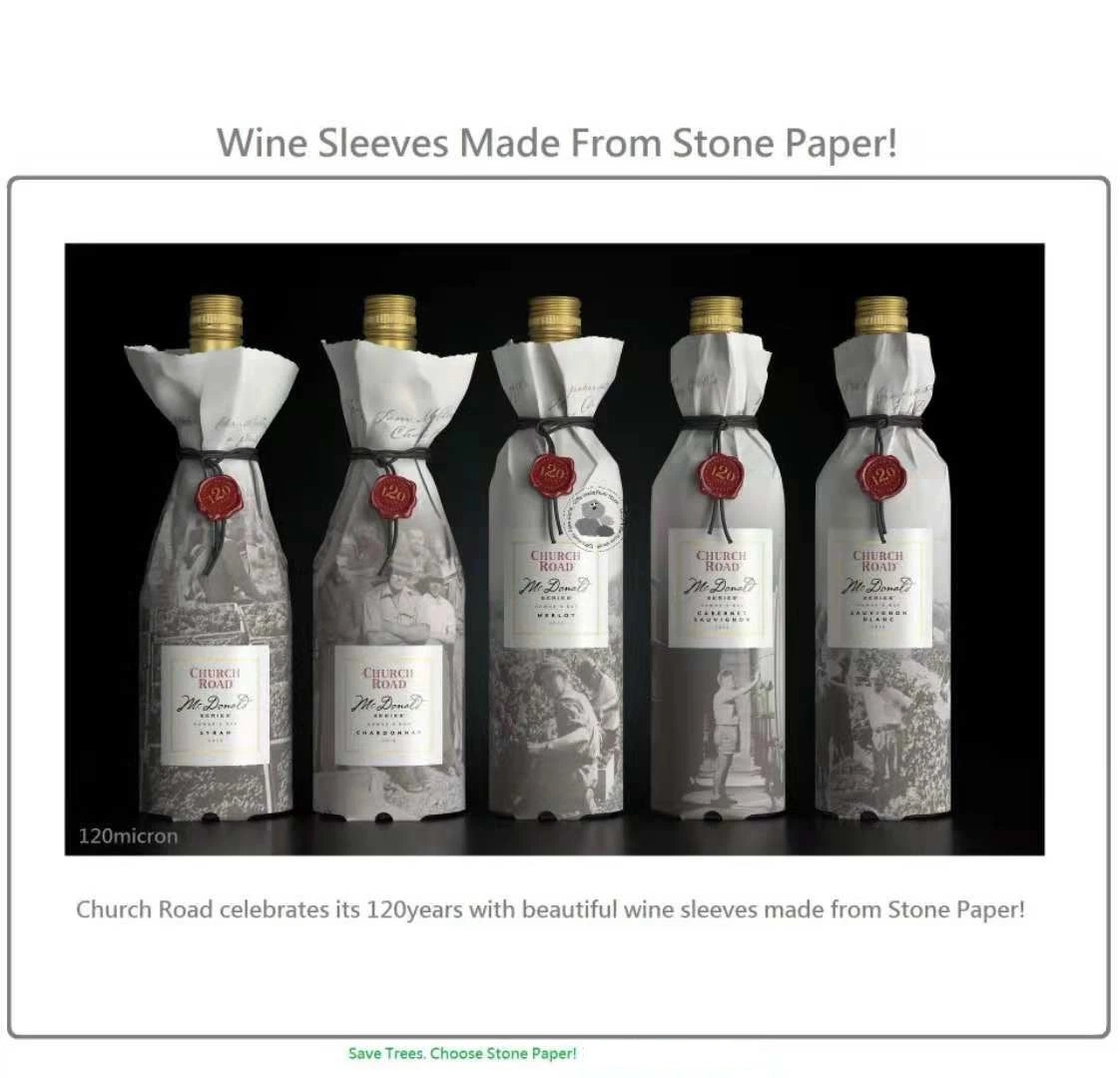 Papel de la etiqueta de vino Etiquetas de vaso de vino Vino de papel Papel de impresora de etiquetas
