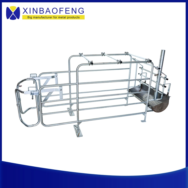 Factory Pig Breeding Equipment Weaning Stall Location Bar for Pregnant Sow Gestation Stall Pig Farrowing Crate