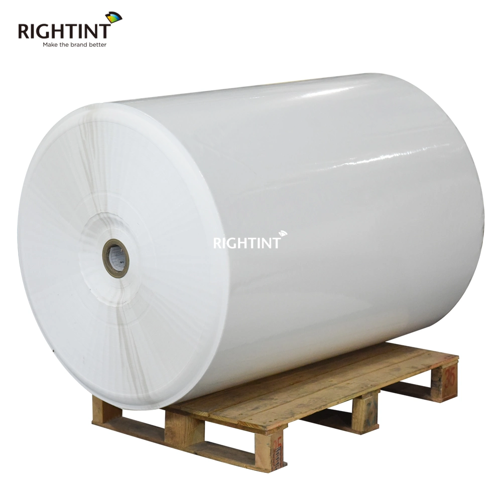 Rightint removable pp Carton OEM vinyl sticker paper blank label