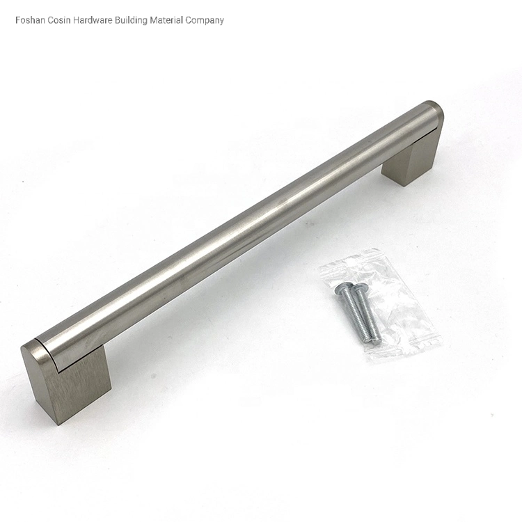 CS008 16mm Bar Handle Stainless Steel Furniture Kitchen Door Cabinet 16mm Bar Boss Handle Pull
