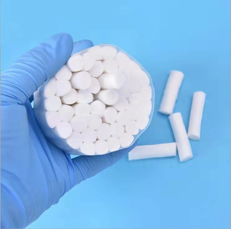 Dentales desechables 100% puros rollos de algodón natural