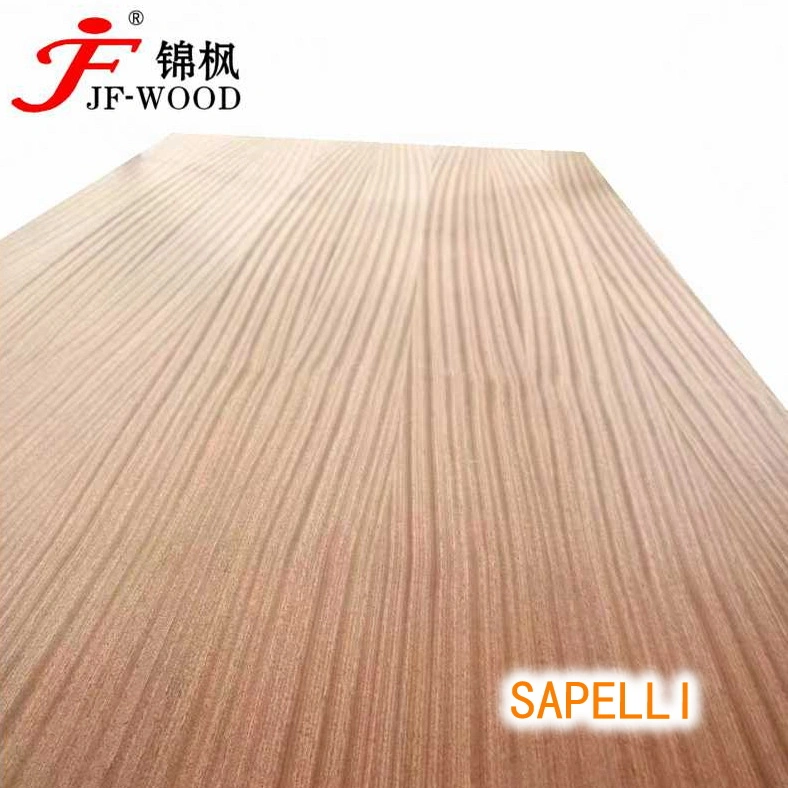 Double Sides Sapeli Sapele China fábrica de contraplacado venado para a Arábia Saudita MDF Arábica