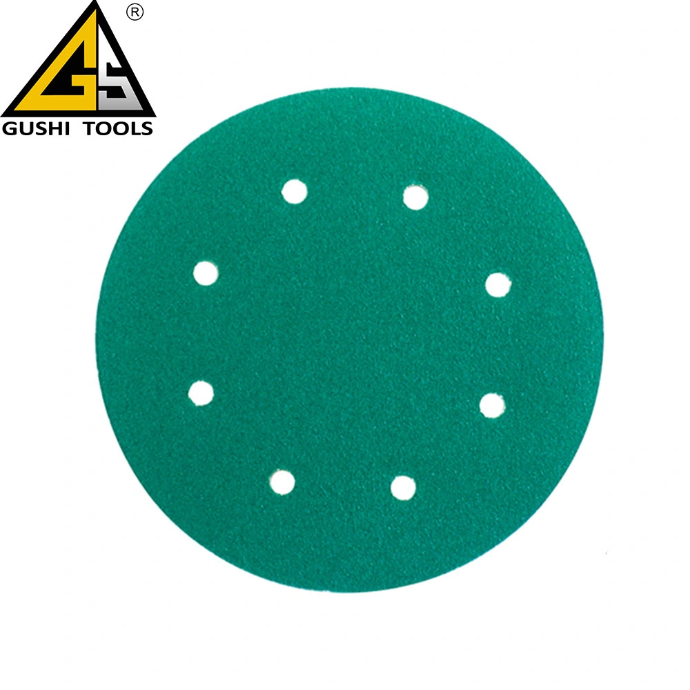 Factory Wholesale/Supplier Abrasive Tools 4"-9" Psa Abrasive Sanding Disc for Wood