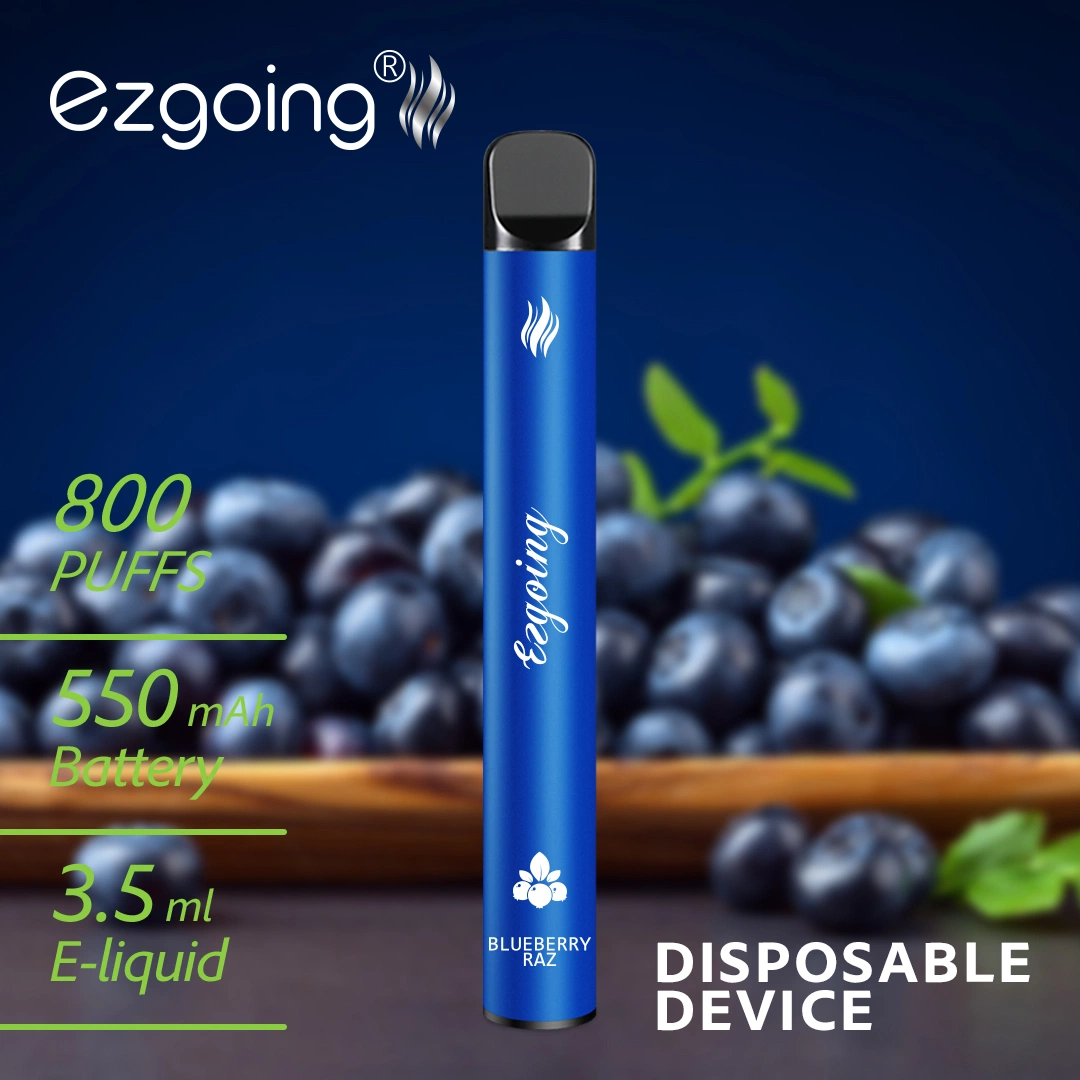 2023 E Cig Factory Ezgoing 800 Puffs Disposable/Chargeable Ecig Wholesale/Supplier Vape Disposable/Chargeable Starter Pod Kit