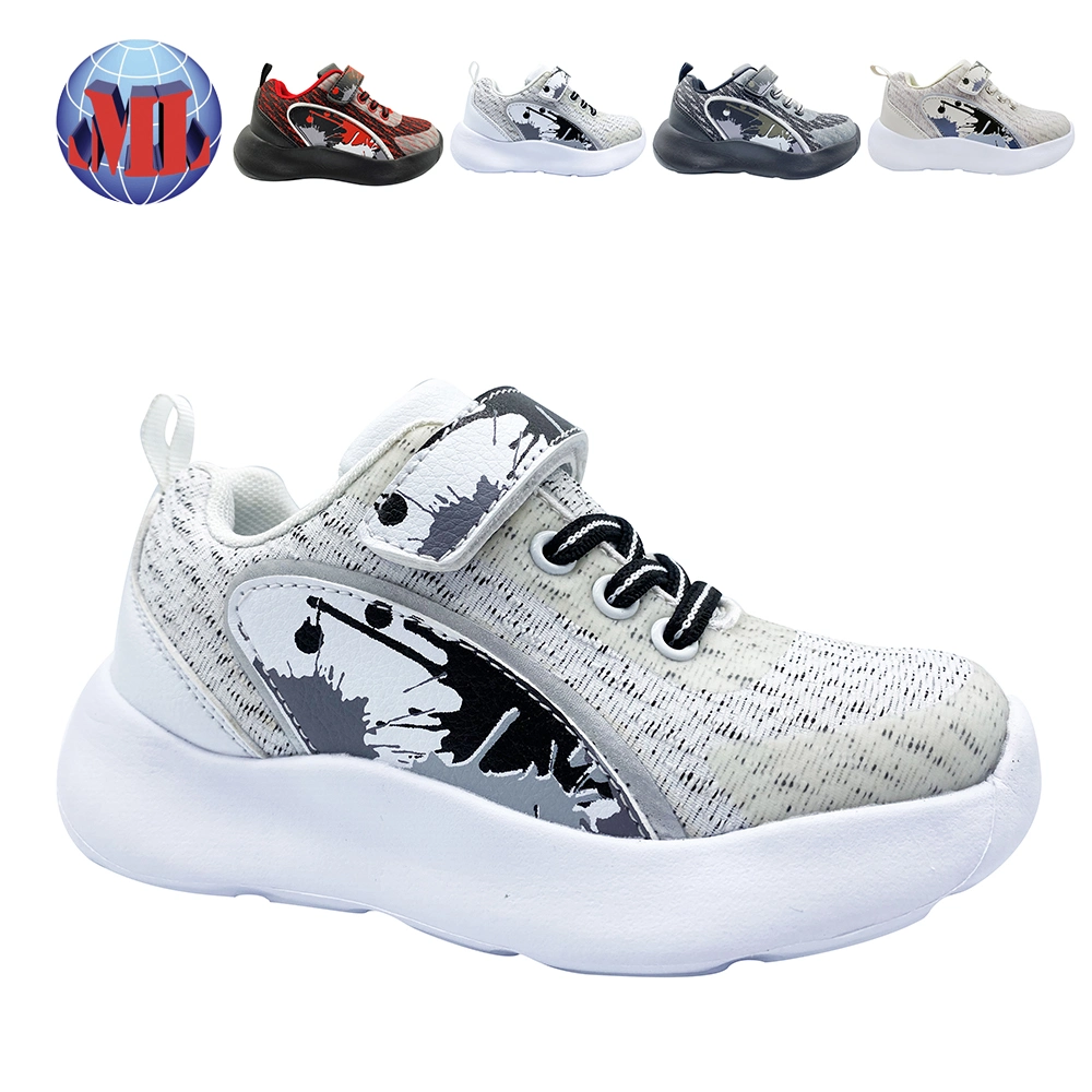 Blanco Caminata lenta Zapatos deportivos informales para niños Calzado unisex Niños Sneakers