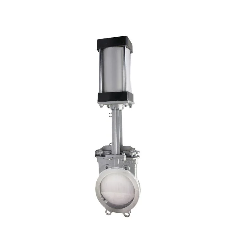 High Quality ANSI Slurry Wafer Pneumatic Stainless Steel Knife Gate Valve