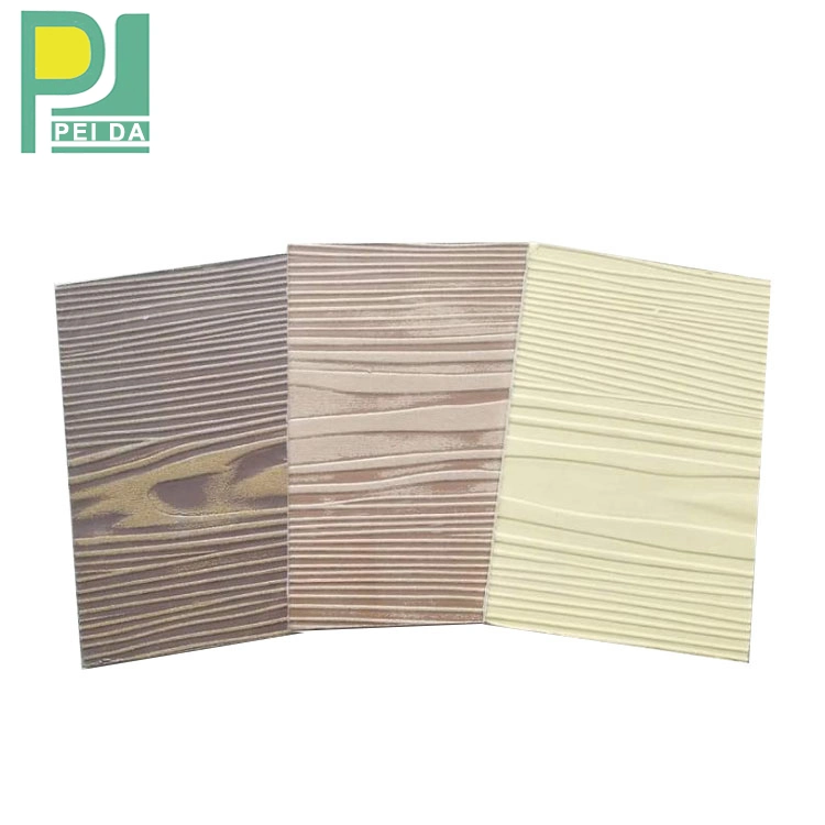 Partition Cellulose Wood Grain Cement Board