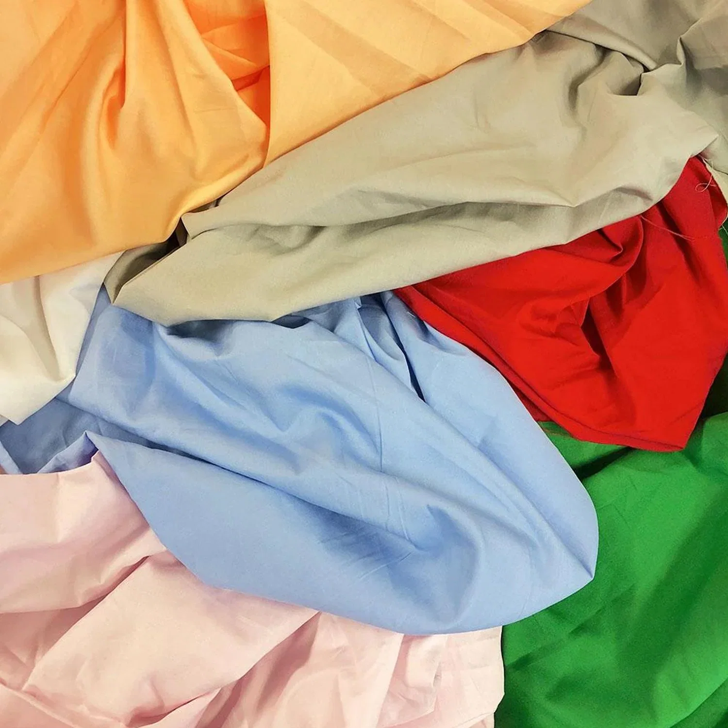 Softness Plain Color Polyester Broadcloth 100% Cotton Fabric Blouse