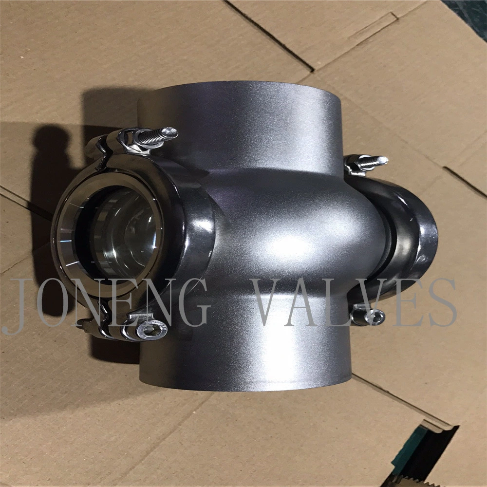 Stainless Steel Sanitary 316L Welded Tubular in-Line Sight Glass