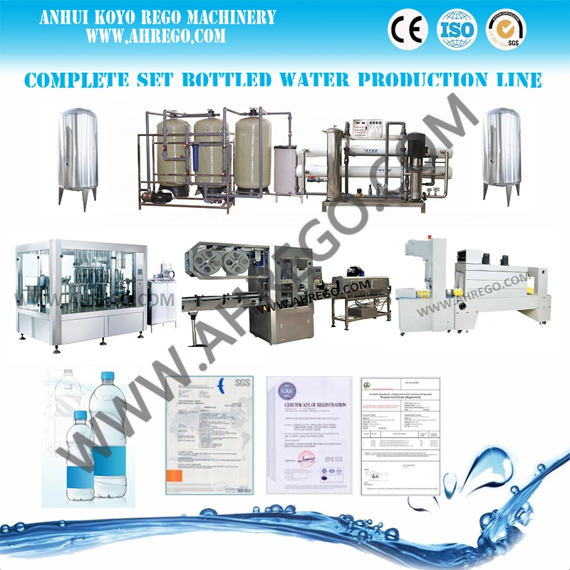 Automatic Small Pet Bottle Pure Mineral Water /Beverage/Liquid Bottling Filling Packing Packaging Machine