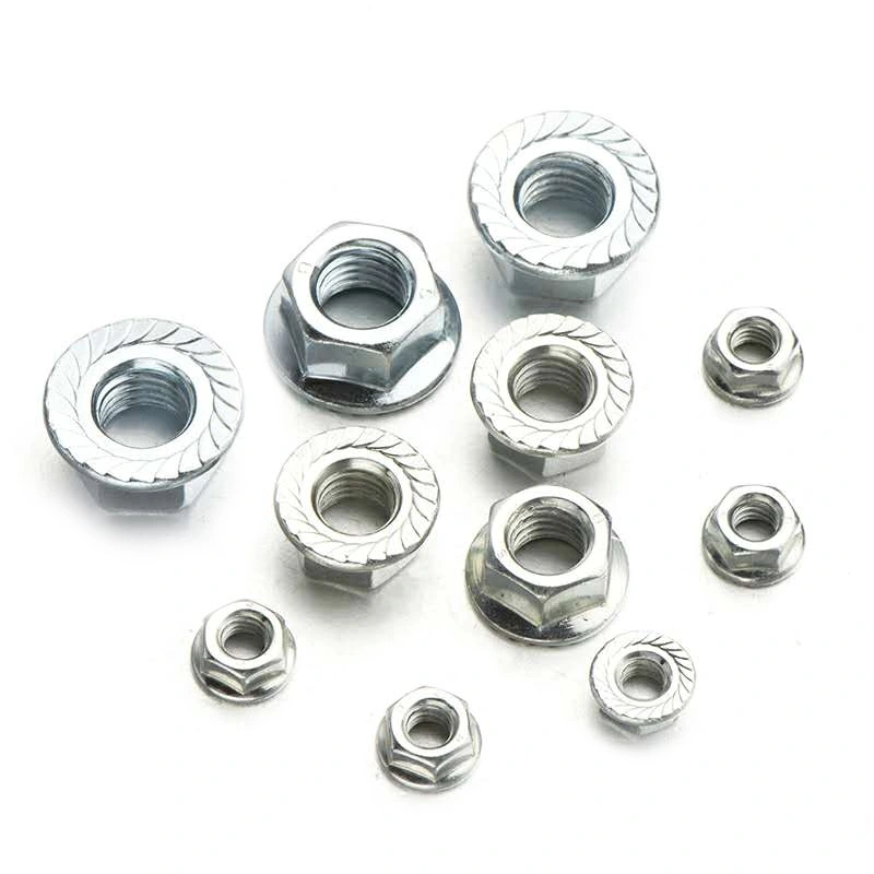 SS304 SS316 Stainless Steel Flange Bolt Flange Nut