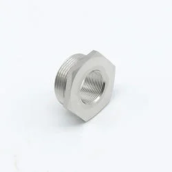 High Precision Mechanical Machining Turned Parts Nickel Plated Hex Nuts