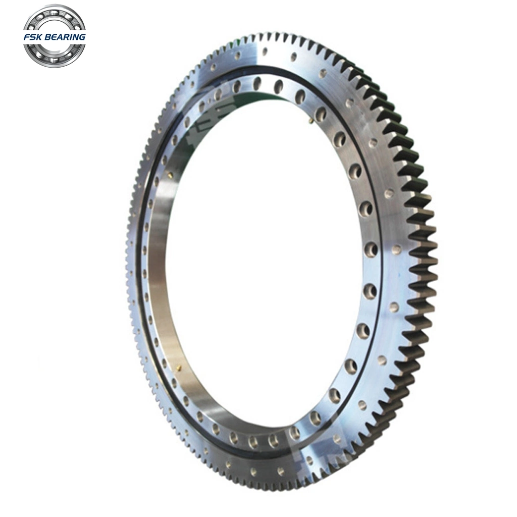 Thicked Steel Va160302-N Outer Teeth Slewing Ring Bearing 238*384*32mm for Mechanical Arm