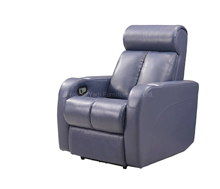 Sofá reclinable de cuero, sofá del salón, sofá de cuero (YA-605)