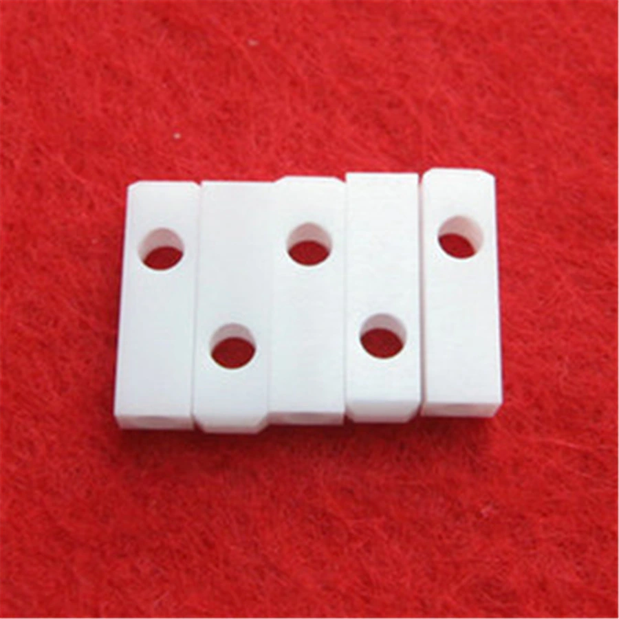 High Fracture Toughness Customized Zirconia Machining Ceramic Parts Zro2 Component with Hole Good Quality